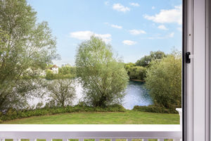 Lake view from bedroom 1- click for photo gallery